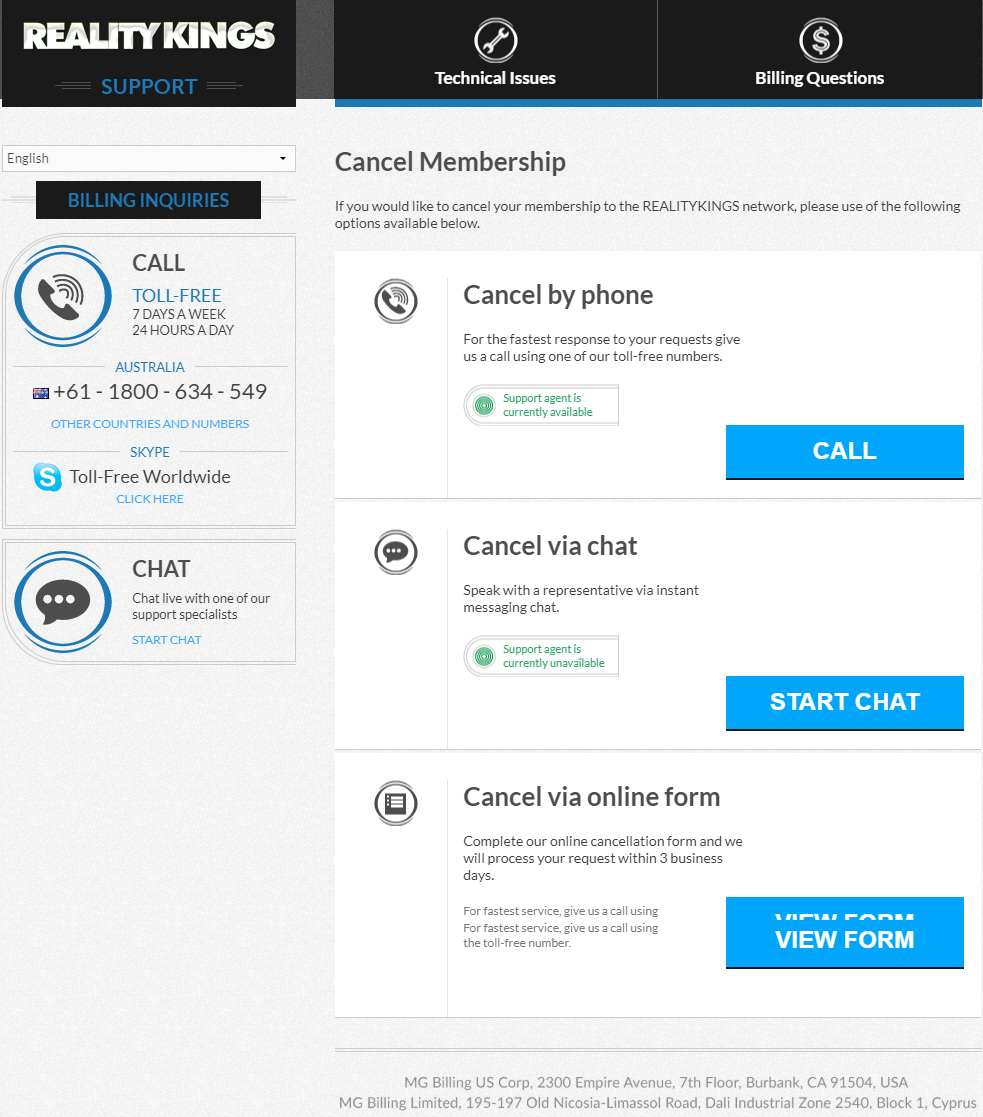 How To Cancel Reality Kings Membership